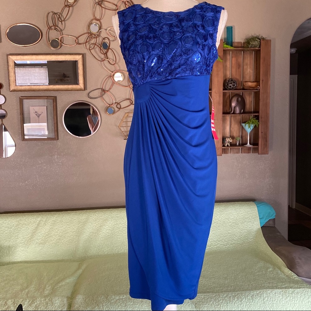 🛍 Stunning royal blue dress NWT